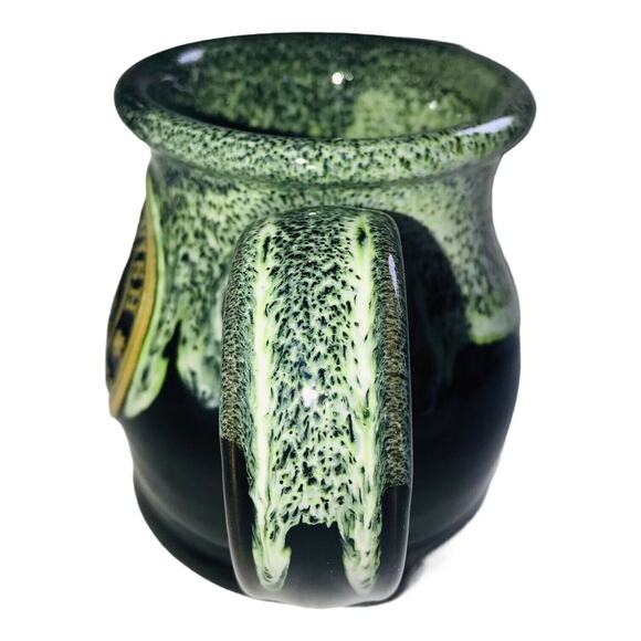 Rare Death Wish Lucky Larry Coffee Mug Collectible Deneen Pottery 2393/2500 NEW - Picture 6 of 12